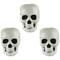 Bag of Skulls Halloween Decorations - 6" - Set of 3
